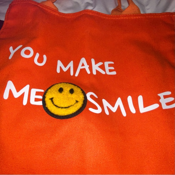 You Make Me Smile Orange Bag!!!😍😍 - Picture 3 of 7